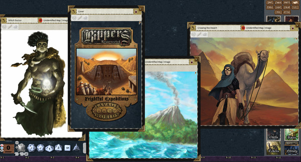 Скриншот из Fantasy Grounds - Rippers Resurrected: Frightful Expeditions (Savage Worlds)