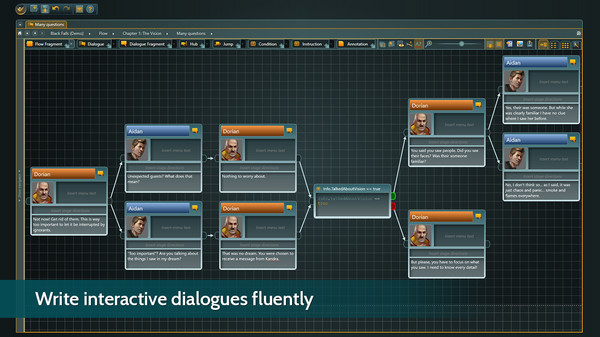 articy:draft 3 game for Linux 1