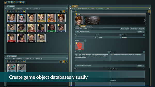 articy:draft 3for windows and Linux 1