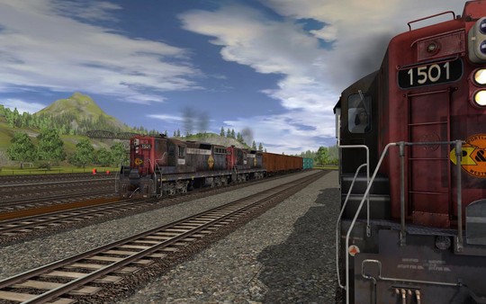 Скриншот из Trainz 2019 DLC: Willamette & Pacific SD7 #1501