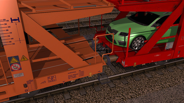 Скриншот из Trainz 2019 DLC: Laaers Car Transporter