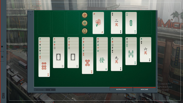 SHENZHEN SOLITAIRE game for Linux 1