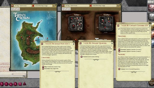 Скриншот из Fantasy Grounds - Islands of Plunder: Tarin's Crown (PFRPG)