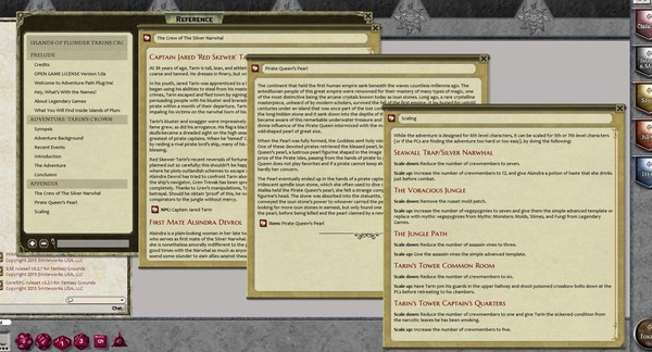 Скриншот из Fantasy Grounds - Islands of Plunder: Tarin's Crown (PFRPG)