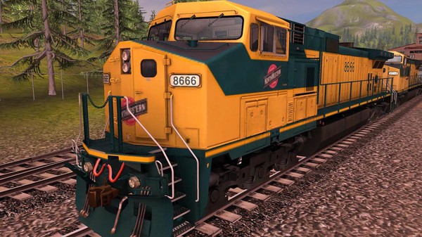 Скриншот из Trainz 2019 DLC: Chicago North Western GE Dash 9 44CW