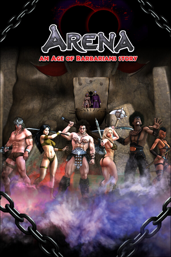 Steam portrait for ARENA an Age of Barbarians story.