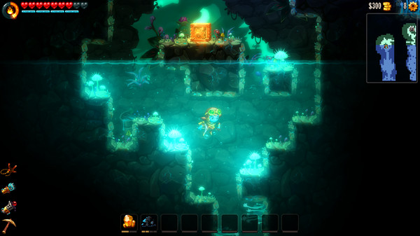 Скриншот из SteamWorld Dig 2