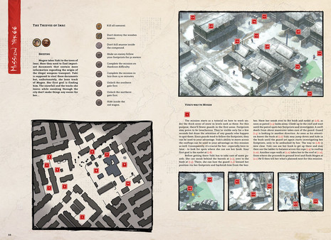 Скриншот из Shadow Tactics: Blades of the Shogun - Artbook & Strategy Guide