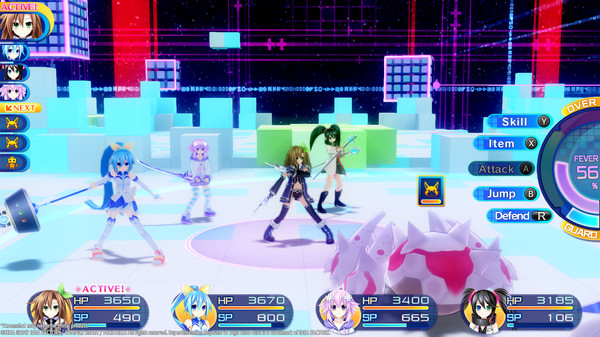 Superdimension Neptune VS Sega Hard Girls game for Linux 1