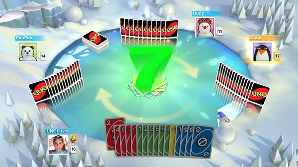 Скриншот из Uno - Winter Theme