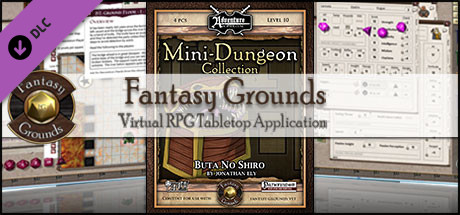 Fantasy Grounds - Mini-Dungeon #011: Buta No Shiro (PFRPG)