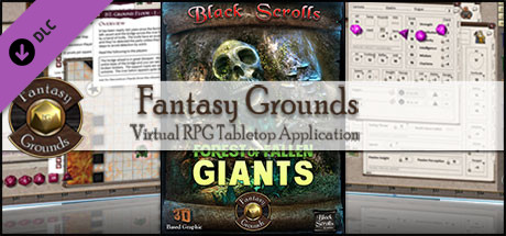 Fantasy Grounds -  Black Scroll Games - Forest of Fallen Giants (Map Pack) cover art