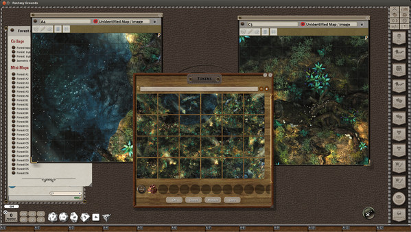 Скриншот из Fantasy Grounds -  Black Scroll Games - Forest of Fallen Giants (Map Pack)