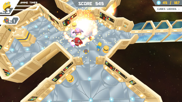 Zap Zone game for Linux 1