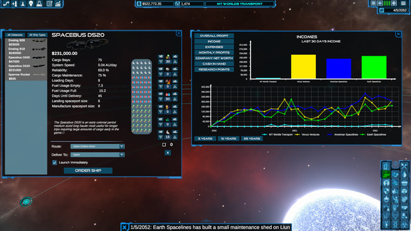 Interstellar Transport Company game for windows Pc 1