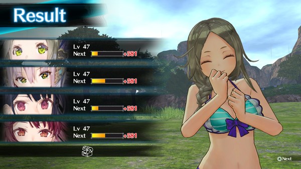 Скриншот из Atelier Firis - Costume: Sky Blue Papillon