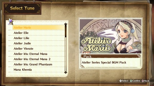 Скриншот из Atelier Firis - Atelier series special BGM pack