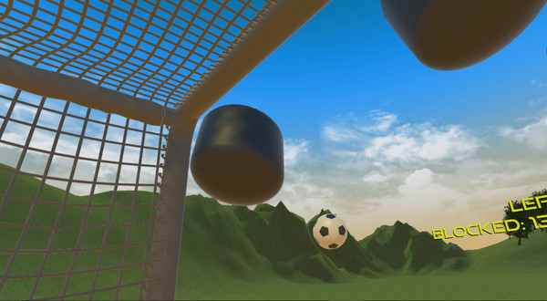 Скриншот из GoalkeepVr