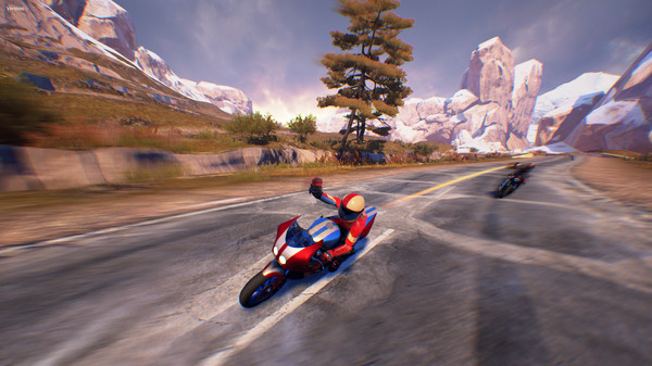 Скриншот из Moto Racer 4 - Sliced Peak