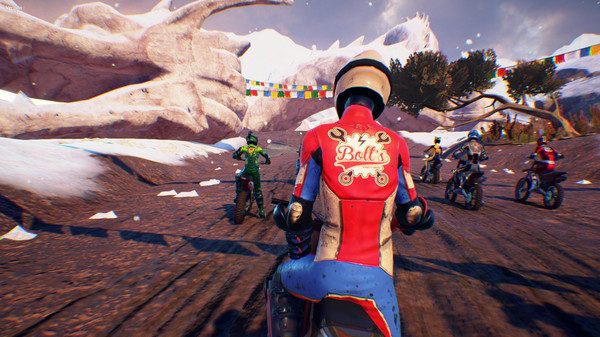 Скриншот из Moto Racer 4 - Sliced Peak