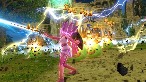 Скриншот из DRAGON QUEST HEROES™ II
