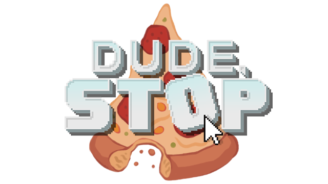 Dude, Stop Logo