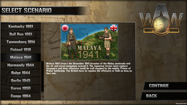 Скриншот из Wars Across the World: Malaya1941