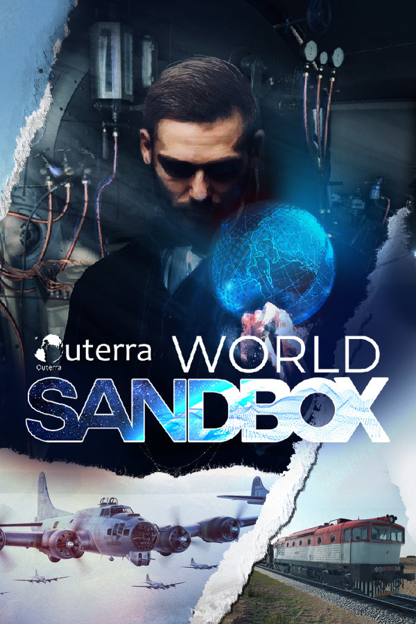 Steam portrait for Outerra World Sandbox.