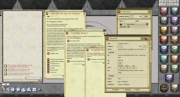 Скриншот из Fantasy Grounds - Mini-Dungeon #014: The Soul of a Prince (PFRPG)