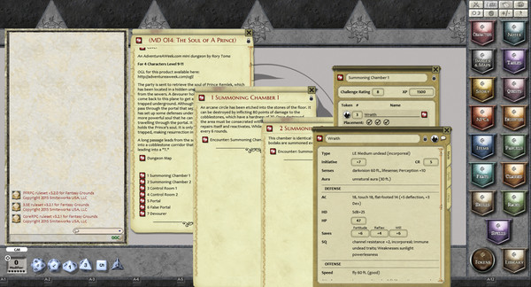 Скриншот из Fantasy Grounds - Mini-Dungeon #014: The Soul of a Prince (PFRPG)
