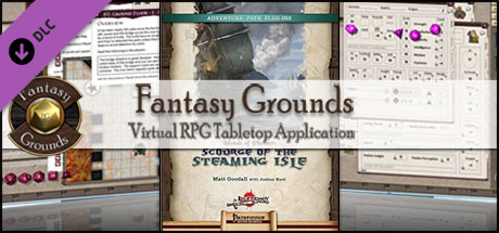 Fantasy Grounds - Islands of Plunder: Scourge of the Steaming Isle (PFRPG) cover art
