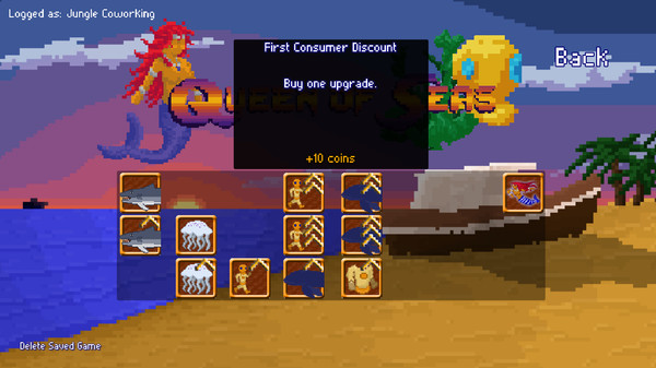 Queen of Seas game for Linux 1