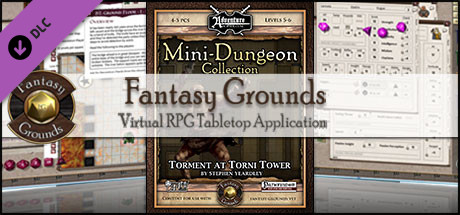 Fantasy Grounds - Mini-Dungeon #015: Torment at Torni Tower (PFRPG) cover art