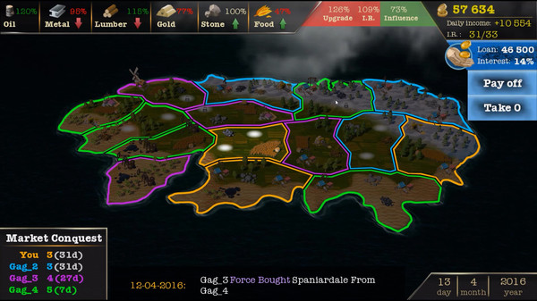 Скриншот из Economic Conquest