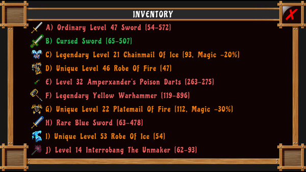 Скриншот из The Curse Of Yendor