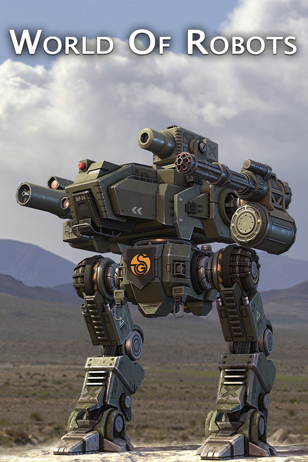 Steam portrait for World Of Robots.