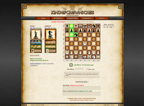 Chess: King of Crowns Chess Online game for Linux 1