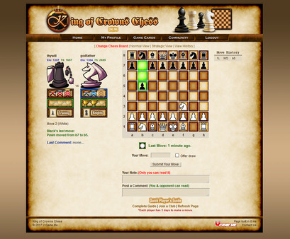 Скриншот из King of Crowns Chess Online