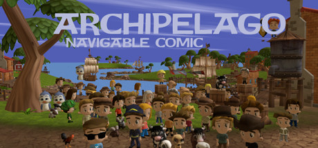 Archipelago: Navigable VR Comic cover art