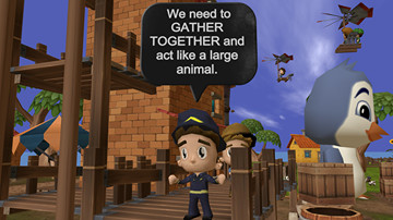 Скриншот из Archipelago: Navigable VR Comic