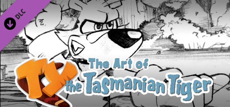 The Art of TY the Tasmanian Tiger cover art