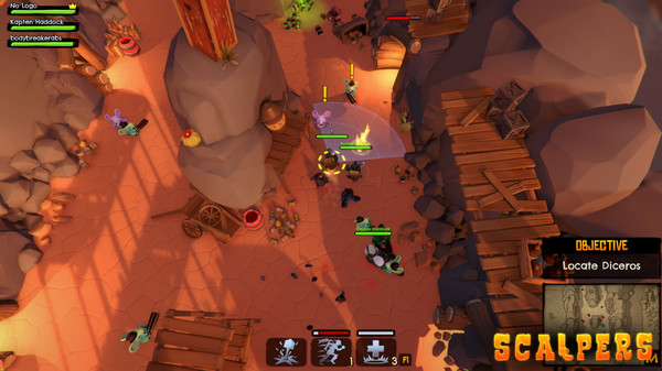 Скриншот из SCALPERS: Turtle & the Moonshine Gang