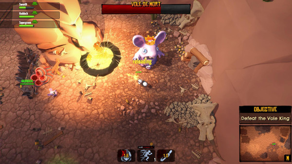 Скриншот из SCALPERS: Turtle & the Moonshine Gang