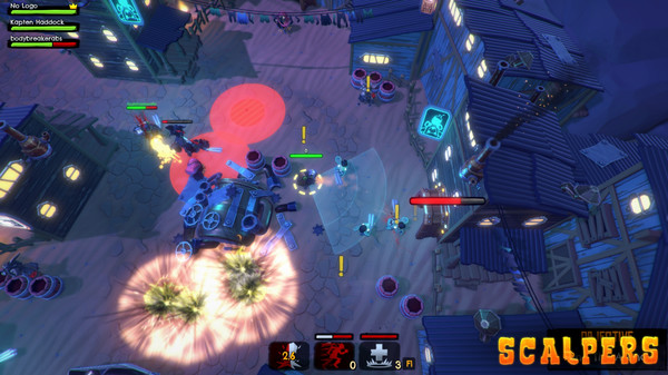 Скриншот из SCALPERS: Turtle & the Moonshine Gang