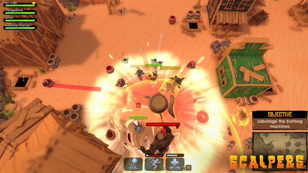 Скриншот из SCALPERS: Turtle & the Moonshine Gang