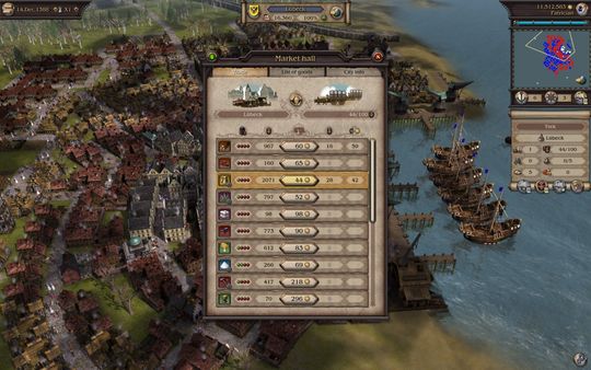 Скриншот из Patrician IV: Rise of a Dynasty