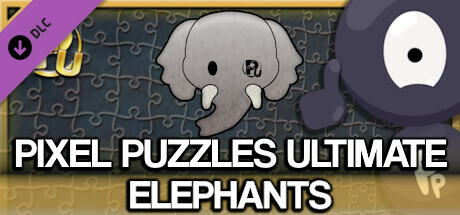 Jigsaw Puzzle Pack - Pixel Puzzles Ultimate: Elephants cover art