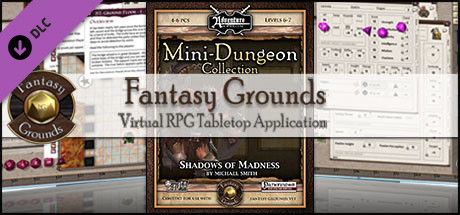 Fantasy Grounds - Mini-Dungeon #017: Shadows of Madness (PFRPG)