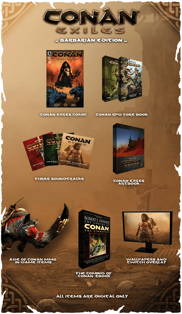 Conan Exiles - Barbarian Edition Content on Steam