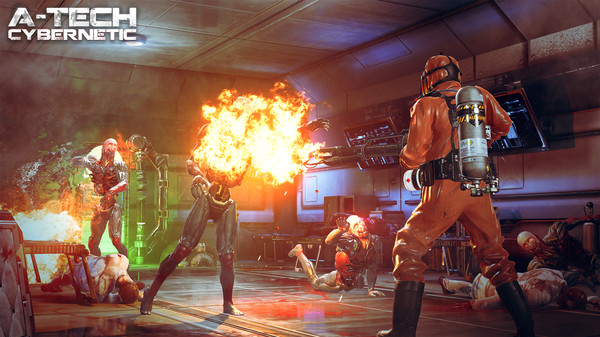 A-Tech Cybernetic VR game for Linux 1